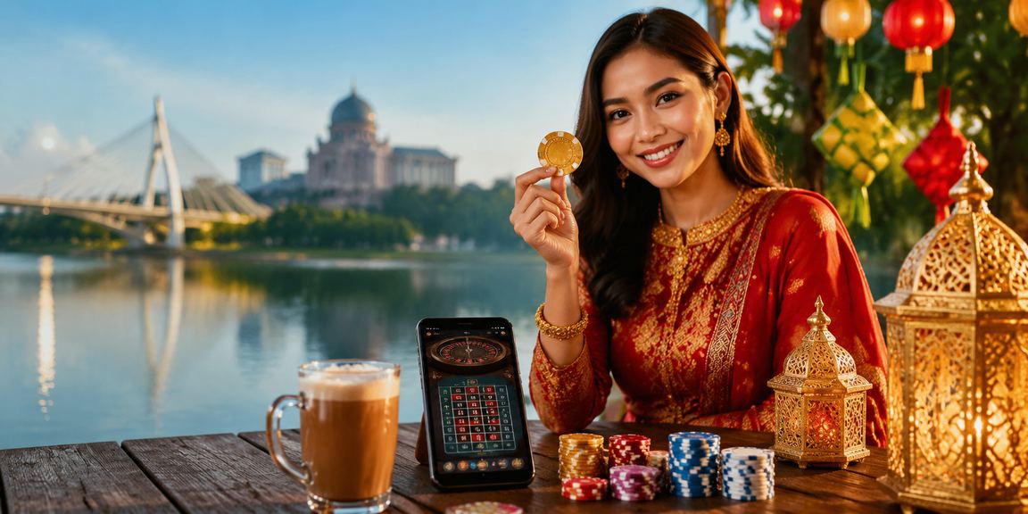 Laman web desktop Putrajaya dengan menu mudah akses